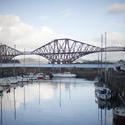 7184   Queensferry harbour and the Forth Rail Bridge