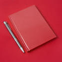 stock image 5314   Red diary and pen