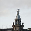 7185   Rooftop cherub finial