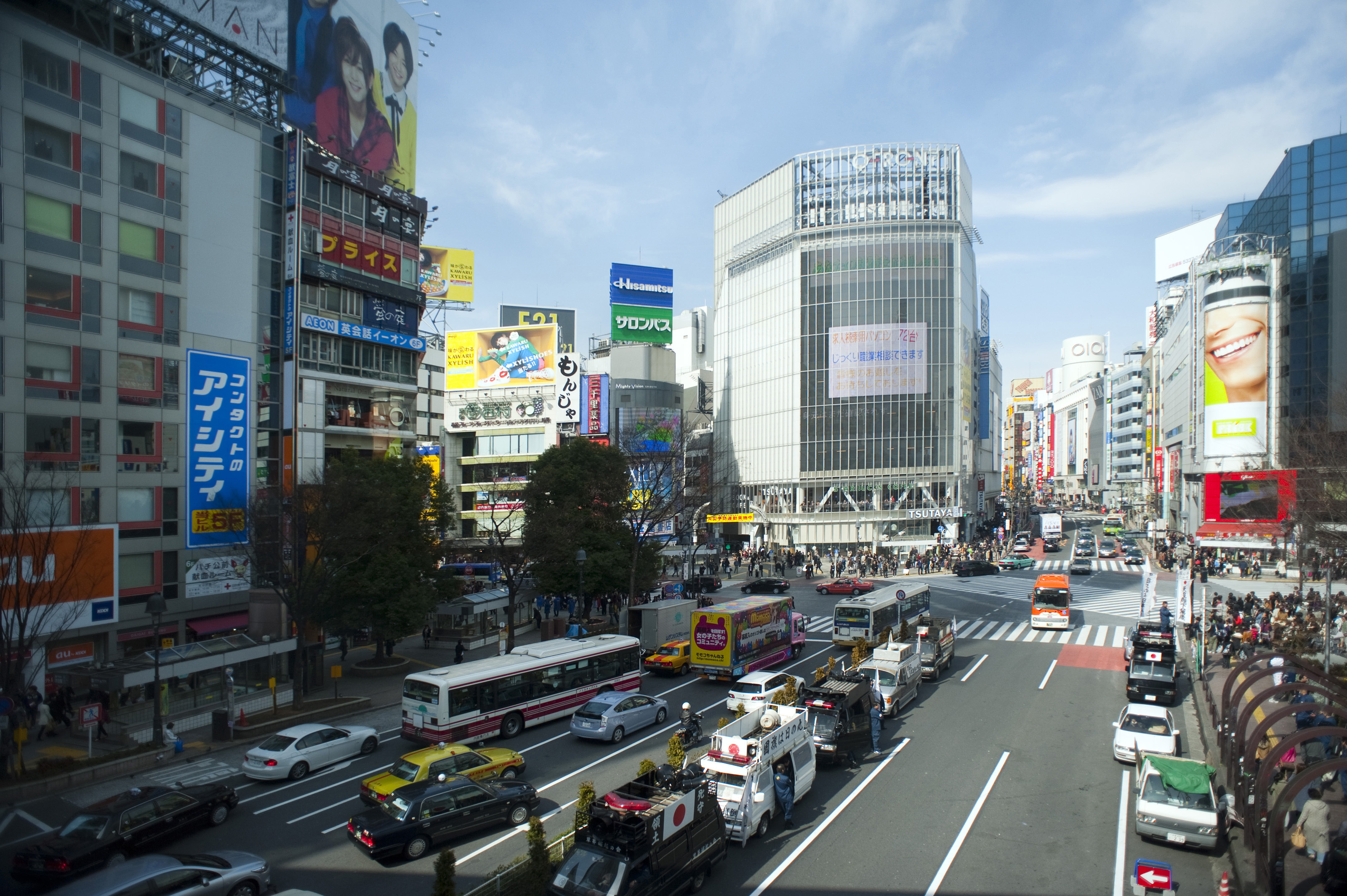 Busy Traffic Scene