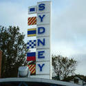 6746   Sydney signpost, Nova Scotia