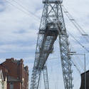 7615   Steel span Newport Transporter Bridge