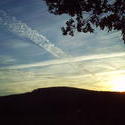 5281   vapor trails sunrise