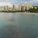 5551   Waikiki beach and hotels