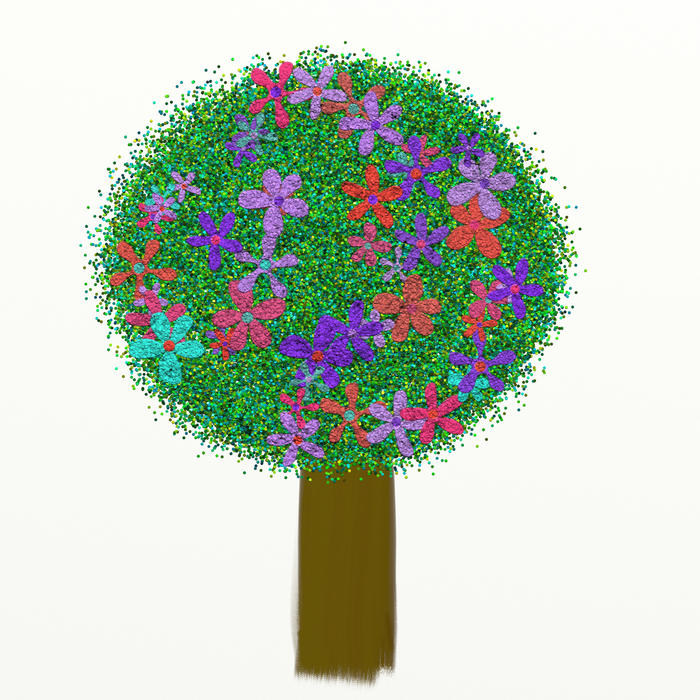 <p>Tree Clip Art illustration.</p>