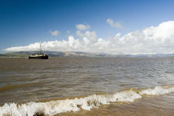 7773   Boat on the Duddon Estuary