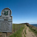 7944   Signboard for Bay Ness, Yorkshire