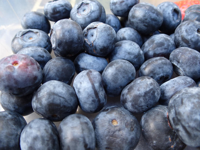 Close up Plenty Healthy Fresh Sweet Black Currant Berries Fruit Placed on Top of a Table