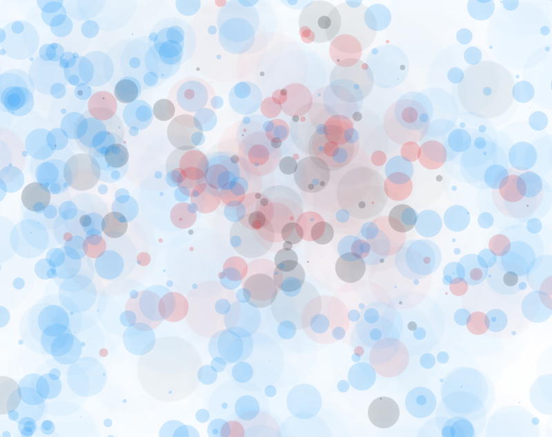 <p>Blue round paint splats background texture.</p>
