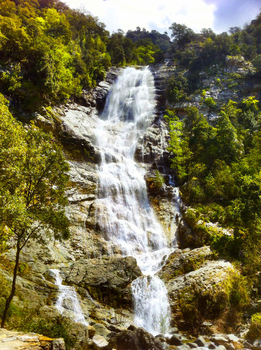 <p>The Bridal-Veil is a well known waterfall in Corsica, near Ajaccio.</p>