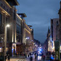 8748   Buchanan Street in Glasgow at night