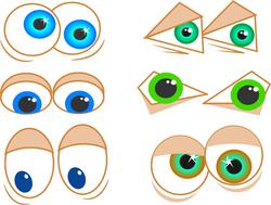 8951   cartoon eyes002
