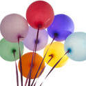 10593   Bunch of colorful party balloons