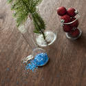 11685   Ornaments, Glitter and Evergreen Sprig in Beakers