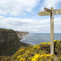 7973   Signpost on Cleveland Way