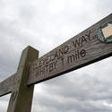 7910   Cleveland Way signpost