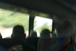 11132   Abstract scene from a tour bus