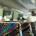 11133   Interior of a tour coach bus