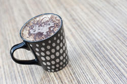 10596   Cup of Coffee on Top of Wooden Table