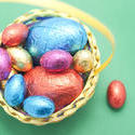 7885   Collected Easter Eggs in a basket