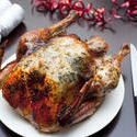 8654   Whole roast Christmas turkey