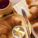 10251   Delicious continental breakfast with croissants