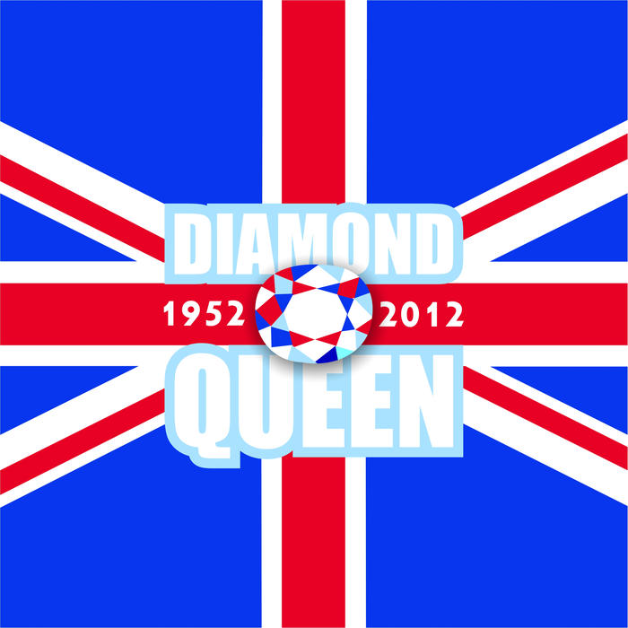 <p>Diamond Queen patriotic celebration clip art illustration.</p>
