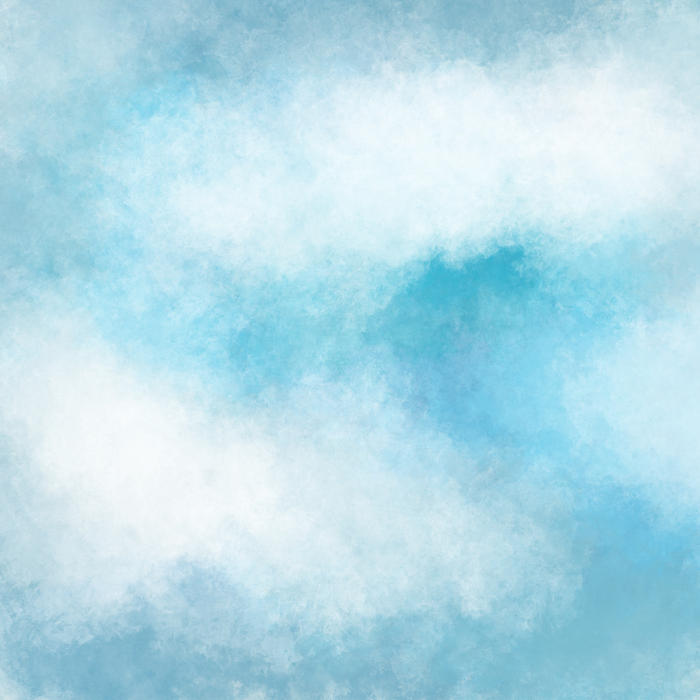 <p>Digitally painted clouds clip art illustration.</p>
