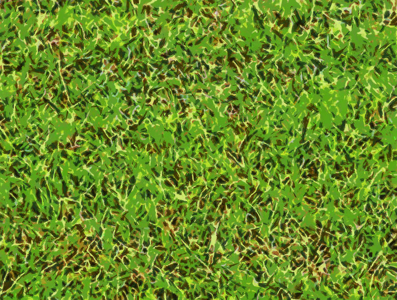 <p>Green grass texture painting.<br />
</p>