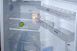 8285   Interior of a small fridge