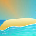 9446   exotic beach background