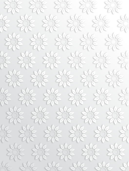 <p>Floral repeat pattern.</p>