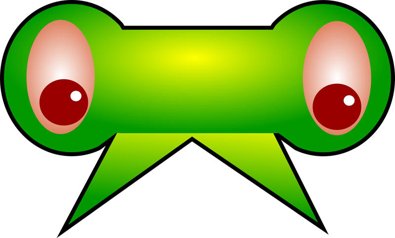 <p>Cartoon germ virus clip art illustration.</p>