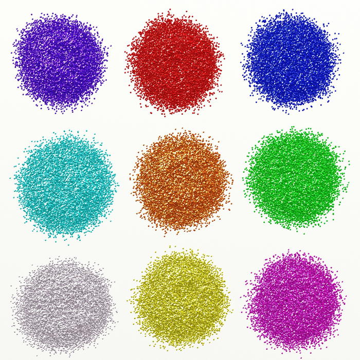 <p>Glitter paint sprinkles.</p>
