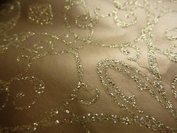 10571   Attractive Golden Glittery Art on Paper