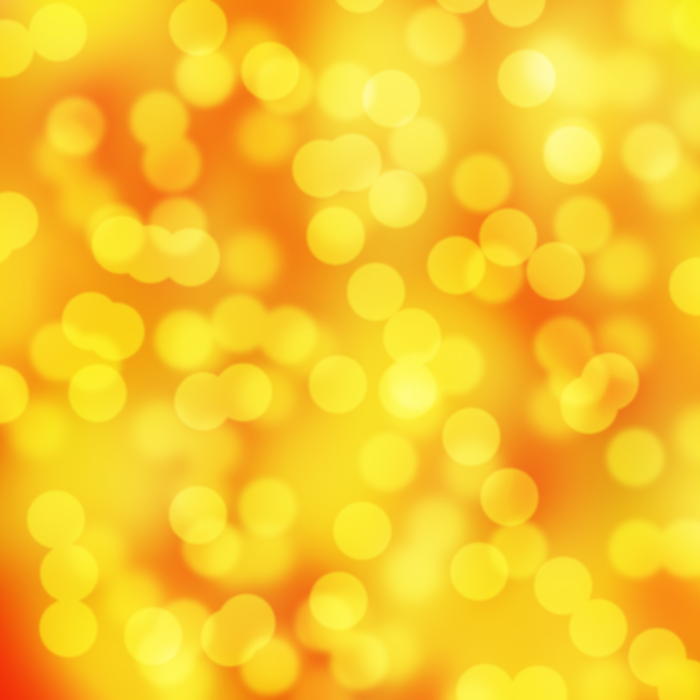 <p>Gold bokeh blur pattern clip art illustration.</p>