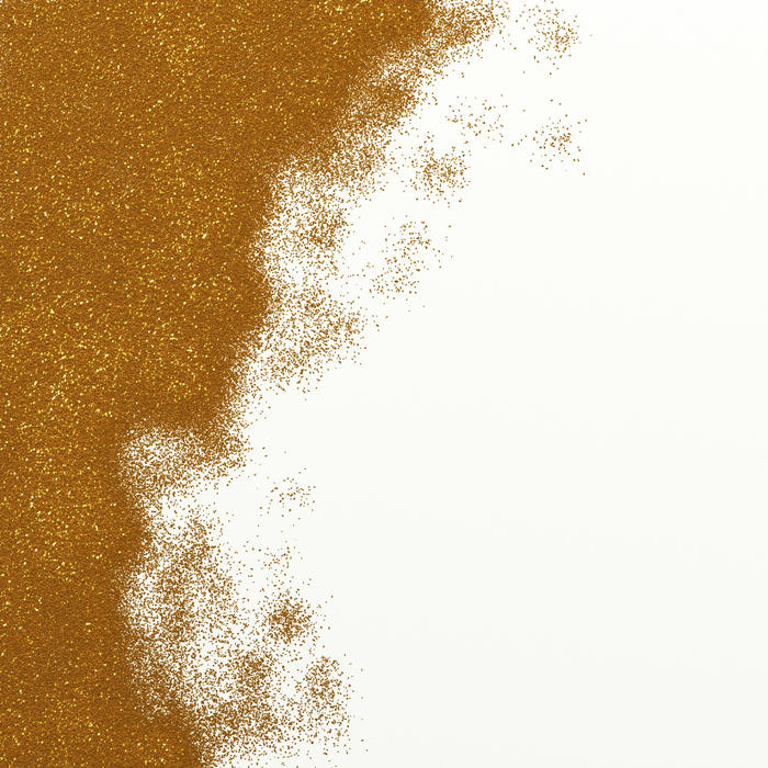 <p>Gold glitter border.</p>
