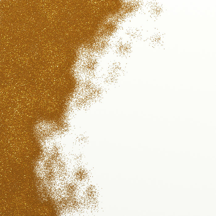 <p>Gold glitter border.</p>