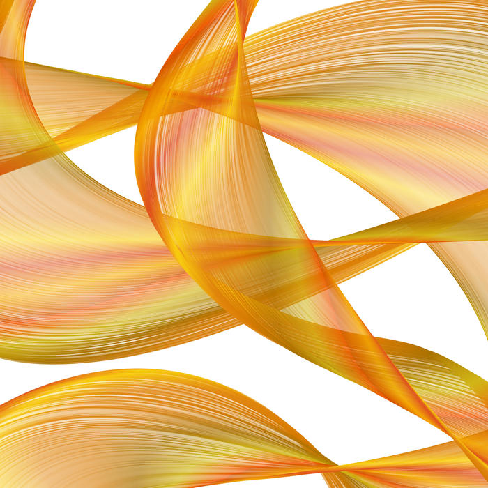 <p>Abstract gold ribbons.<br />
</p>