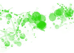 9530   green paint splats