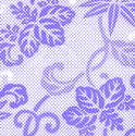 9101   halftone floral pattern