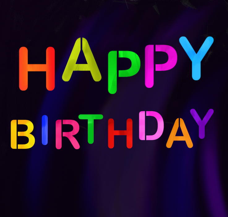 <p>Happy Birthday text Clip Art</p>