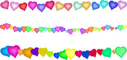 9016   heart border edges