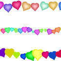 9016   heart border edges