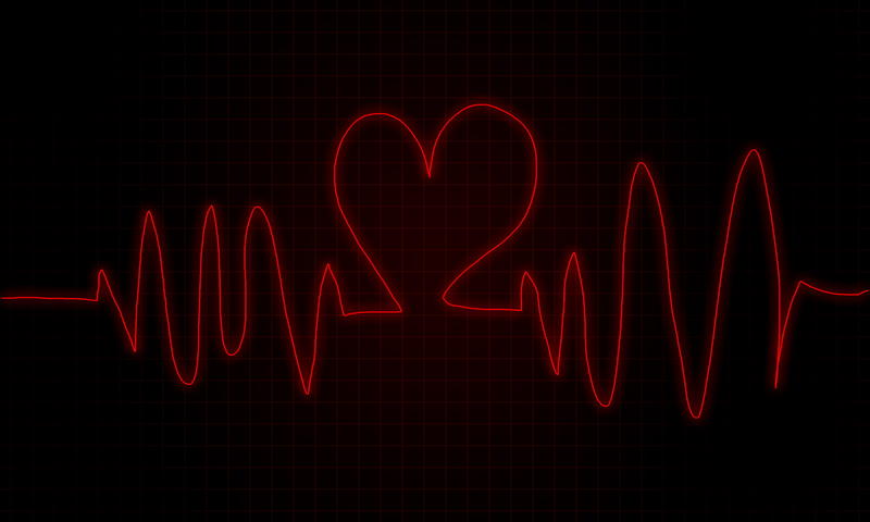 <p>Heart beat graph monitor clip art illustration.</p>
