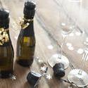 11461   Champagne Bottles and Glasses on Table