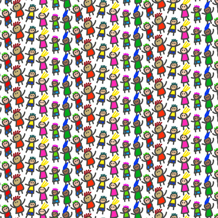 <p>Stick kid wallpaper design.</p>