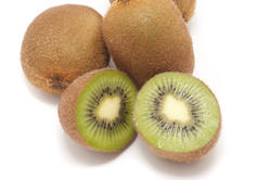 10510   Fresh whole and halved kiwifruit