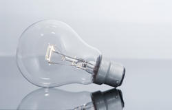 10743   Still Life of light bulb with Glowing filament