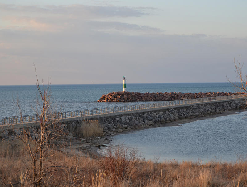 <p>Lake Michigan Lighthouse</p>
